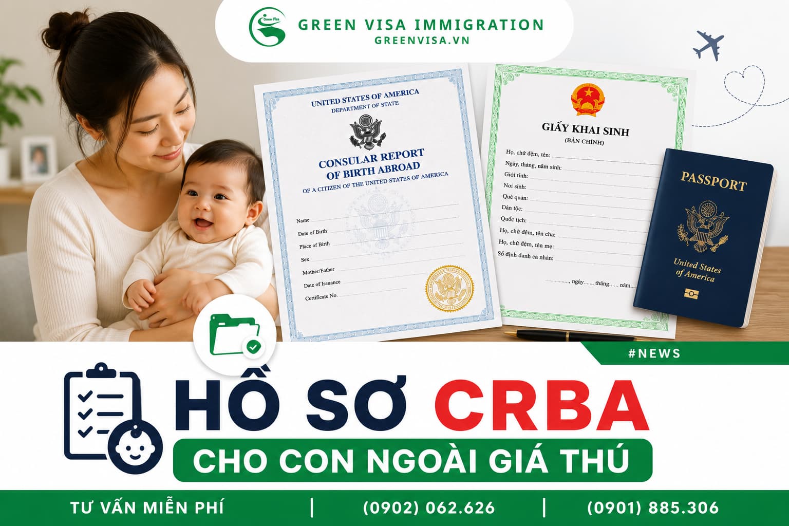 CRBA cho con ngoài giá thú