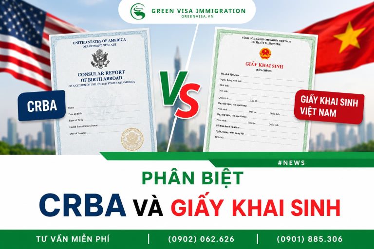 Phân Biệt CRBA Và Giấy Khai Sinh Việt Nam