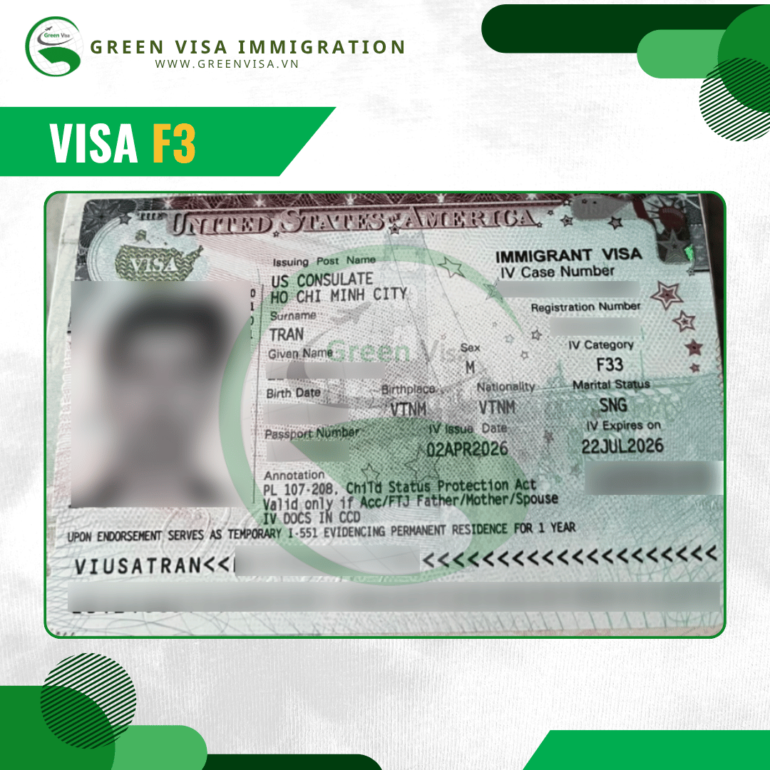 Kết quả dịch vụ làm hồ sơ định cư Mỹ