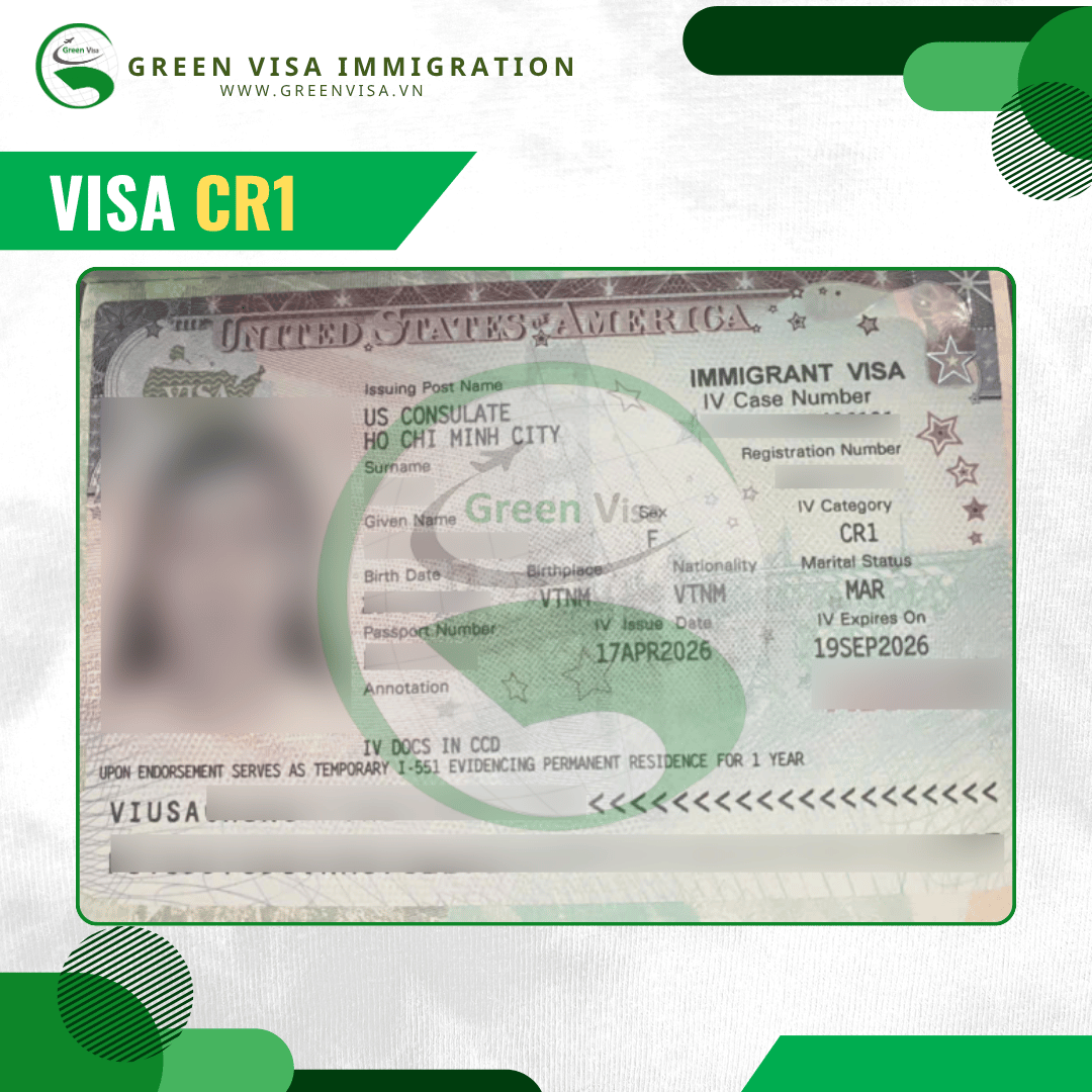 Chúc mừng khách hàng đậu visa định cư Mỹ