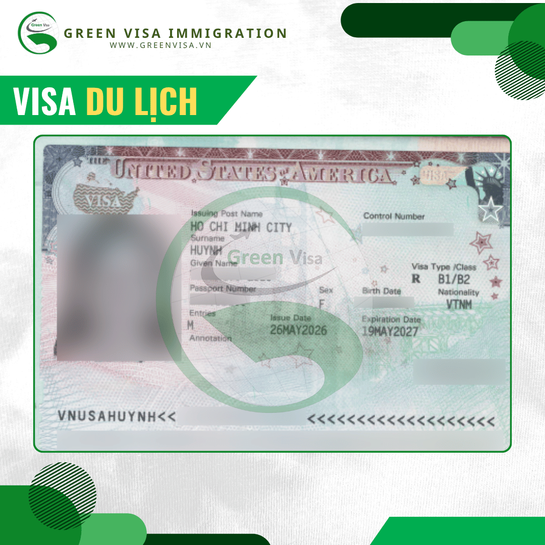 Đậu visa du lịch Mỹ tự túc