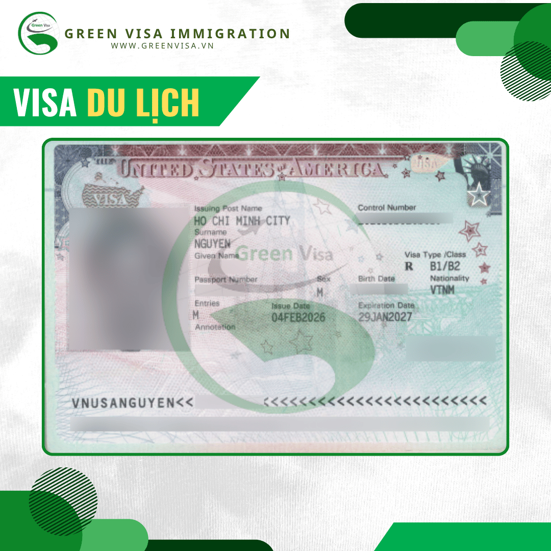 Visa du lịch Mỹ kết hợp thăm thân nhân