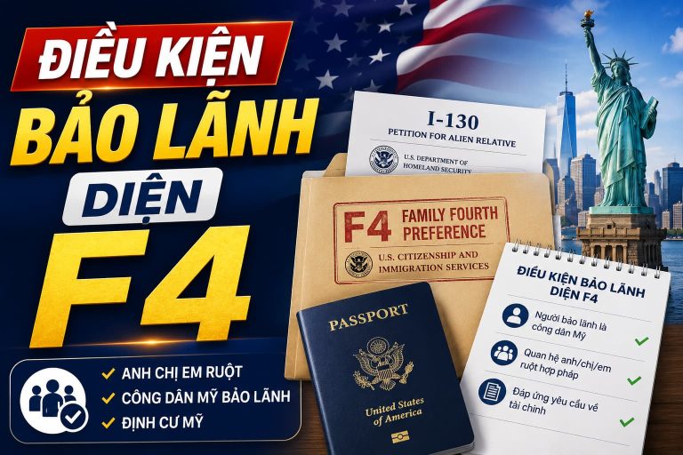 Điều Kiện Bảo Lãnh Diện F4