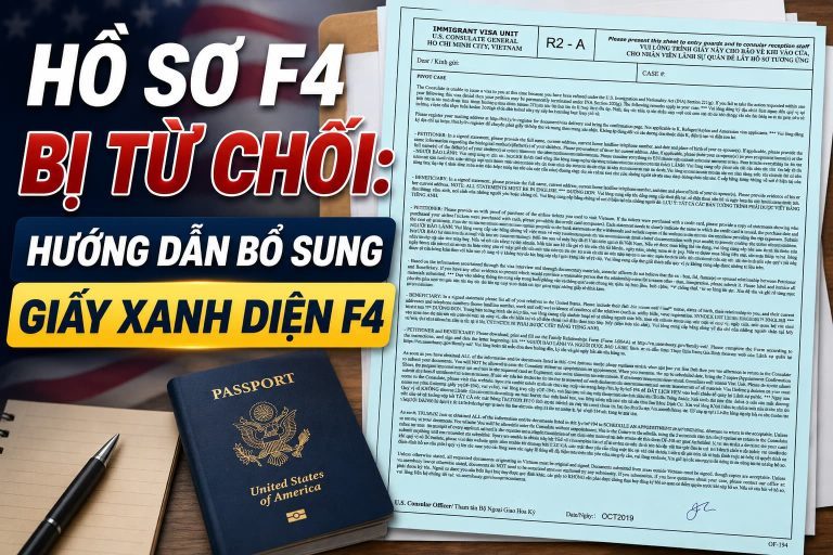 Hồ sơ F4 bị từ chối