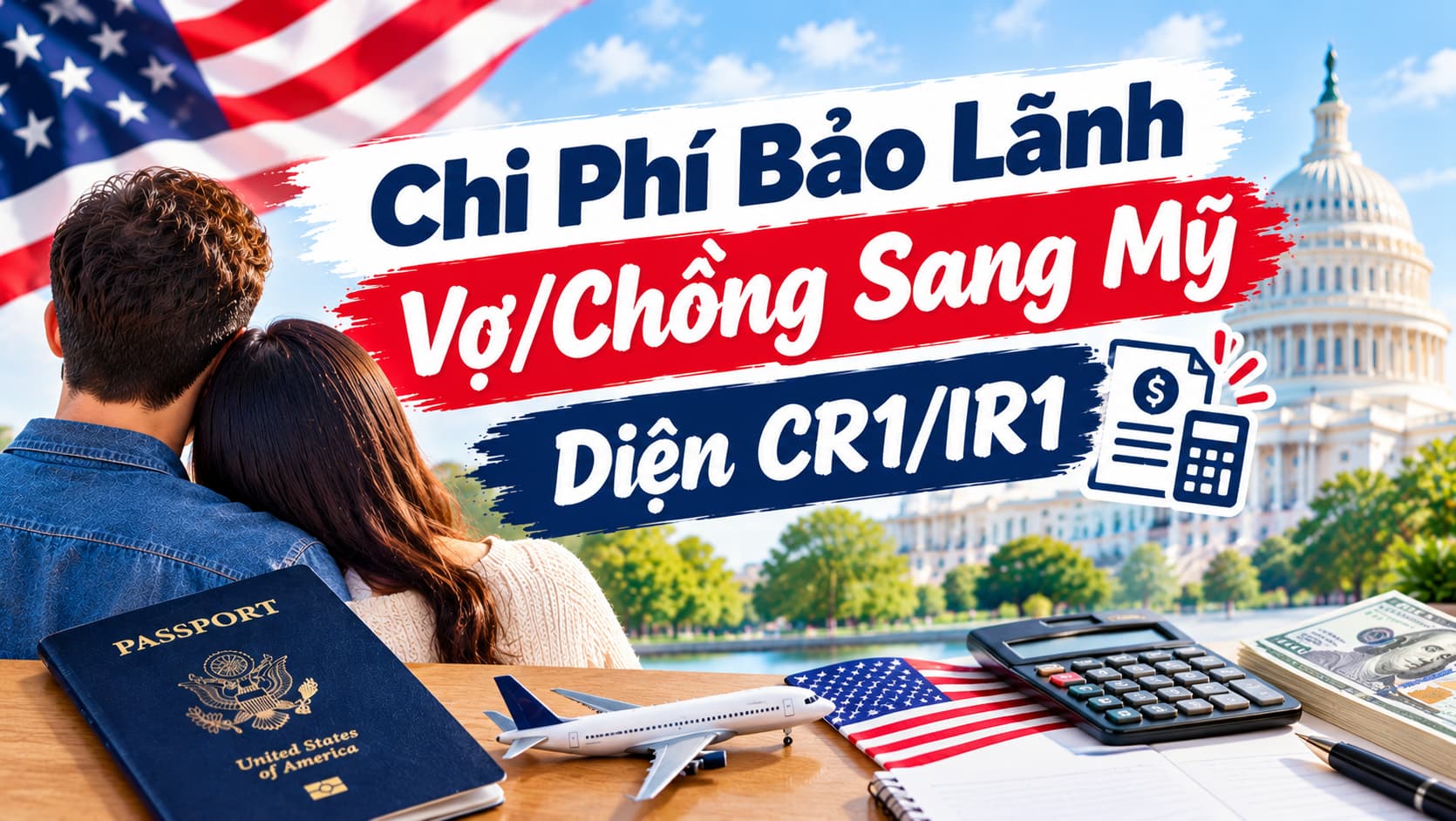 Chi Phí Bảo Lãnh Vợ/Chồng Sang Mỹ Diện CR1/IR1