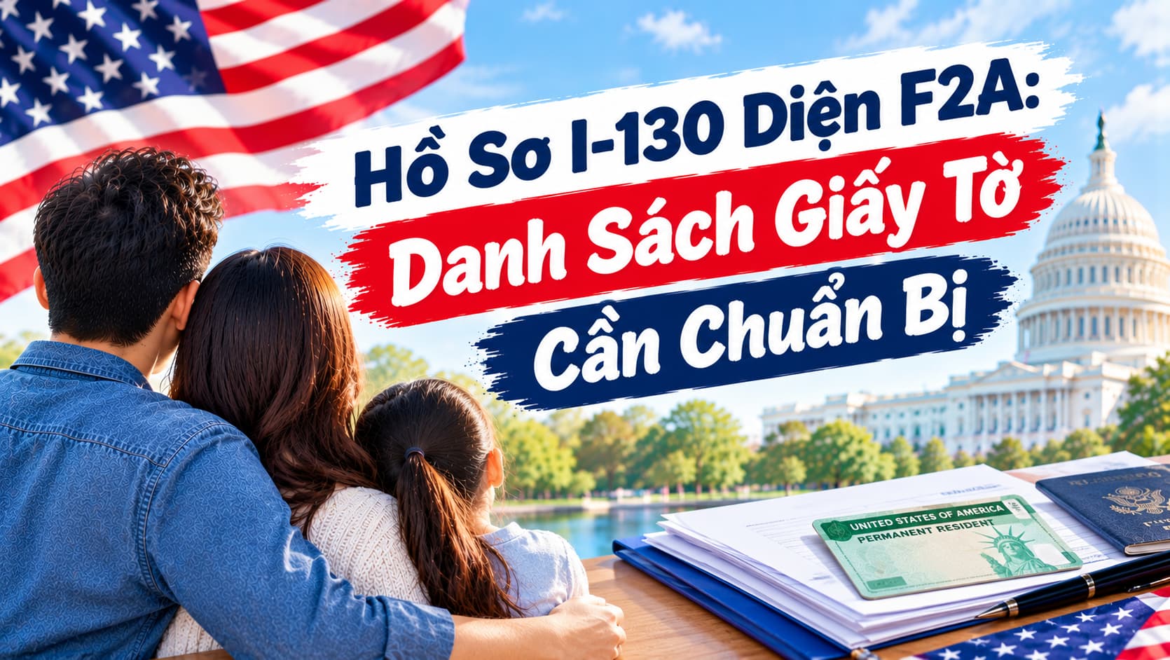 Hồ sơ I-130 diện F2A: Giấy tờ cần chuẩn bị