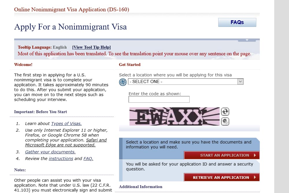 Hướng dẫn điền Đơn DS-160 - Green Visa Hướng Dẫn Điền Đơn Ds-160 - Green Visa